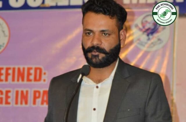 Sikandar Khan Khalil – Award-Winning Journalist and Youth Leader from Pakistan